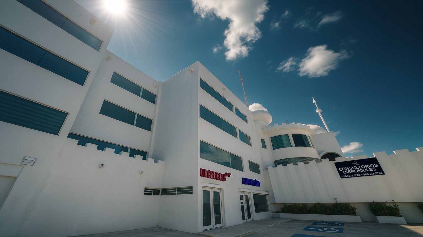 Fachada de Hospital Dubai